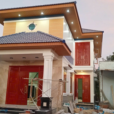 Dự Án Full Cửa Cho Nhà Mái Nhật 2 Tầng Ở Đăk Nông
