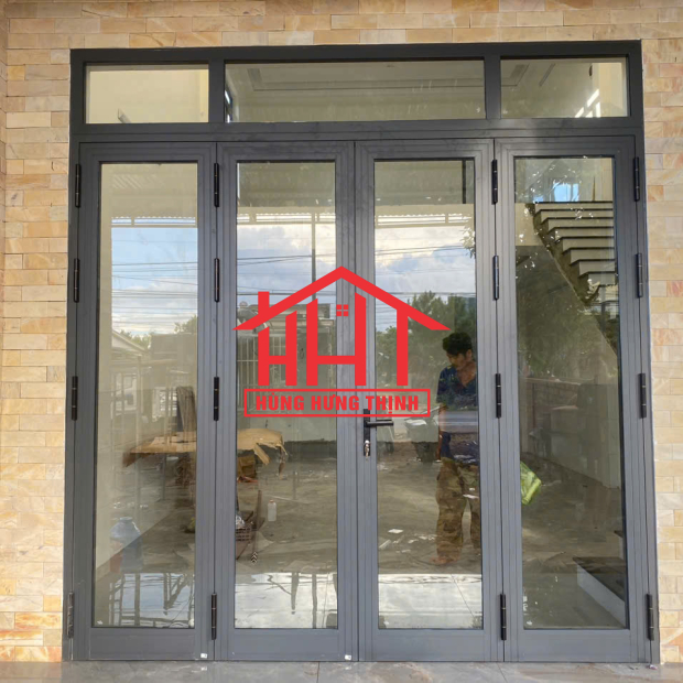 Mẫu Cửa Nhôm Dành Cho Cửa Chính 4  Cánh
